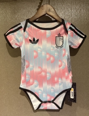 26-27 Belgium Away Blue&Pink Baby Soccer Uniform-CS