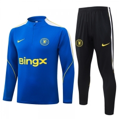 26-27 Chelsea Color Blue Thailand Soccer Tracksuit-815