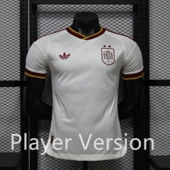 Player Version 26-27 2 Stars Spain  Away White Thailand Soccer Jersey AAA-888