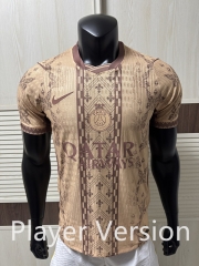 Player Version 26-27 Special Version PSG Muddy Yellow Thailand Soccer Jersey AAA-4691