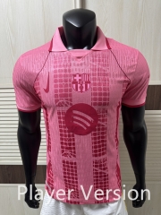 Player Version 26-27 Barcelona Pink Thailand Soccer Jersey AAA-4691