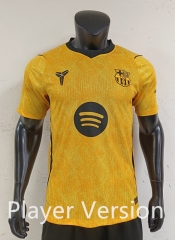 Player Version 26-27 Barcelona Goalkeeper Yellow Thailand Soccer Jersey AAA-0871
