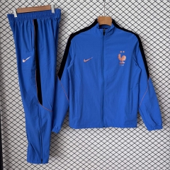 26-27 France Color Blue Thailand Trench Coats uniform-2315