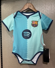26-27 Barcelona Away Blue Baby Soccer Uniform-7411