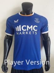 Player Version 26-27 Everton Home Blue Thailand Soccer Jersey AAA-0871