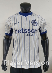 Player Version 26-27 Inter Milan Away White Thailand Soccer Jersey AAA-0871
