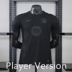 Player Version 26-27 Special Version Barcelona Black Thailand Soccer Jersey AAA-888