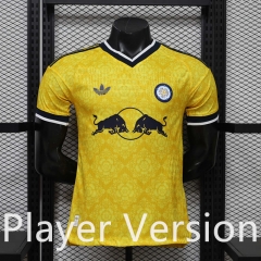 Player Version 26-27 Leeds United Away Yellow Thailand Soccer Jersey AAA-888
