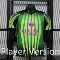 Player Version 26-27 Special Version PSG Green Thailand Soccer Jersey AAA-888