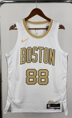 2026 City Version Boston Celtics White #88 NBA Jersey - 311