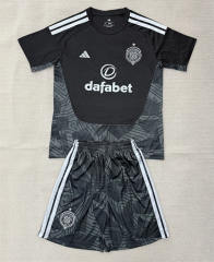 26-27 Celtic Goalkeeper Black Soccer Uniform-AY