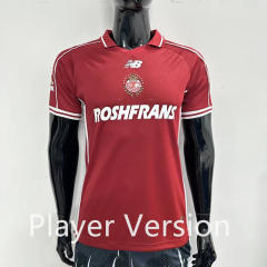 (S-4XL) Player Version 26-27 Deportivo Toluca FC Home Red Thailand Soccer Jersey AAA-4523