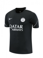 26-27 PSG Black Thailand Training Soccer Jersey-418
