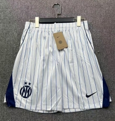 26-27 Inter Milan Away White Thailand Soccer Shorts