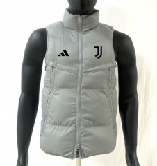 26-27 Juventus Light Grey Cotton Padded Vest-8268