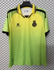 (S-4XL) 26-27 RCD Espanyol 2nd Away Yellow&Green Thailand Soccer Jersey AAA-2044