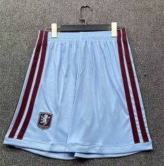 26-27 Aston Villa Home White Thailand Soccer Shorts-718
