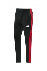 26-27 Manchester United Black Thailand Soccer Jacket Long Pants-LH