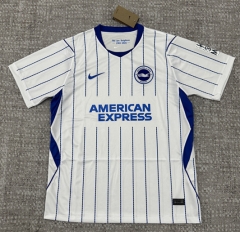 (S-4XL) 26-27 Brighton & Hove Albion Away White Thailand Soccer Jersey AAA-4506