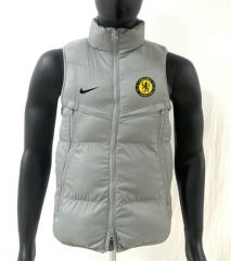26-27 Chelsea Light Grey Cotton Padded Vest-8268