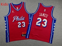 Philadelphia 76ers #23 Red Kids NBA Jersey-1380