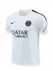 26-27 PSG White Thailand Training Soccer Jersey-418