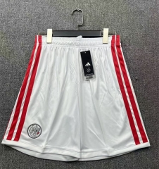26-27 Ajax Home White Thailand Soccer Shorts