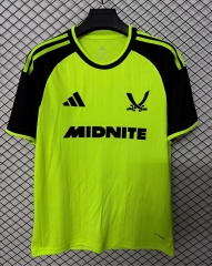 (S-4XL) 26-27 Sheffield United 2nd Away Fluorescent Green Thailand Soccer Jersey AAA-2044-8025