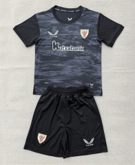 26-27 Athletic Bilbao Goalkeeper Black Soccer Uniform-AY