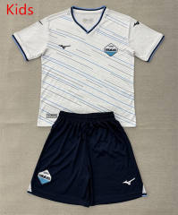 26-27 Lazio Away White Kids/Youth Soccer Uniform-AY