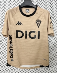 (S-4XL) 26-27 Cádiz CF 2nd Away Khaki Thailand Soccer Jersey AAA-2044