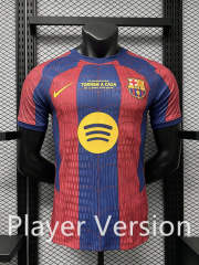 Player Version 26-27 Spider-Man Version Barcelona Red&Blue Thailand Soccer Jersey AAA-3596