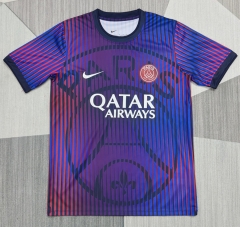 26-27 Special Version PSG Purple Thailand Soccer Jersey AAA-4927