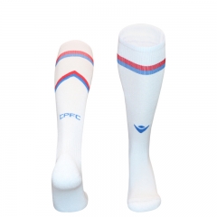 26-27 Crystal Palace Home White Kids/Youth Soccer Socks-4539