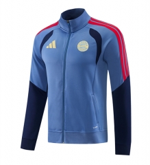 26-27 Bayern München Grey&Blue Soccer Jacket -LH