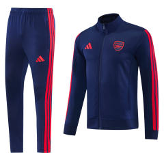 26-27 Arsenal Royal Blue Thailand Soccer Jacket Uniform-LH