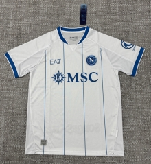 (S-4XL) 26-27 Napoli Away White Thailand Soccer Jersey AAA-4506