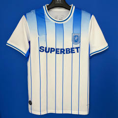26-27 CS Universitatea Craiova White Thailand Soccer Jersey AAA-6486