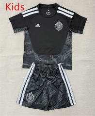 26-27 Celtic Goalkeeper Black Kids/Youth Soccer Uniform-AY