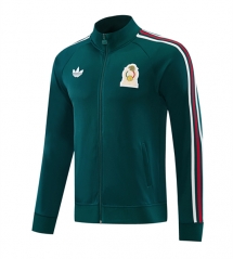26-27 Mexico Dark Green Thailand Soccer Jacket-LH
