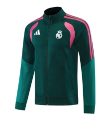 26-27 Real Madrid Dark Green Thailand Soccer Jacket-LH