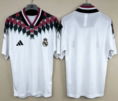 Retro Casual Version Real Madrid White Thailand Soccer Jersey AAA-9171