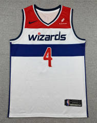 Washington Wizards White #4 NBA Jersey-1380
