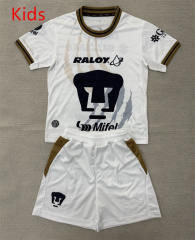 26-27 PA UNAM Away White Kids/Youth Soccer Uniform-AY