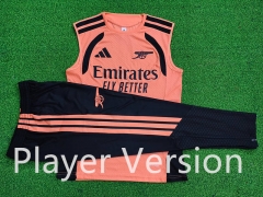 (S-3XL) Player Version 26-27 Arsenal Orange Thailand Soccer Vest Uniform-9926