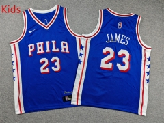 Philadelphia 76ers #23 Blue Kids NBA Jersey-1380