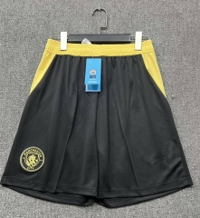 26-27 Manchester City Away Black Thailand Soccer Shorts