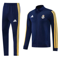 26-27 Real Madrid Royal Blue Thailand Soccer Jacket Uniform-LH