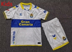 26-27 UD Las Palmas 2nd Away White Kid/Youth Soccer Uniform-7809