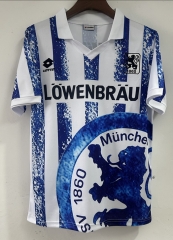 Retro Version 1994 TSV 1860 München Home Blue&White Thailand Soccer Jersey AAA-9171